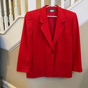 Red patchington  size 12 blazer